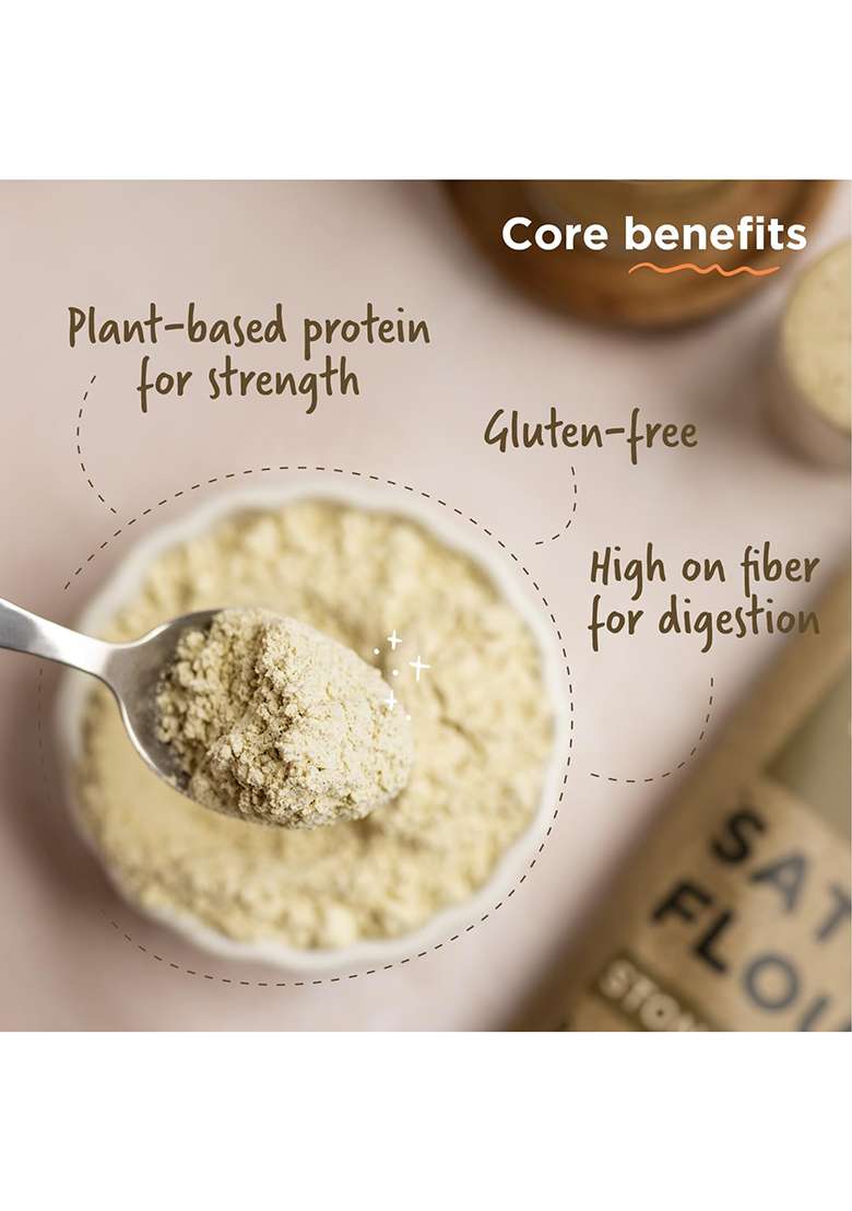 Two Brothers Organic Farms Sattu Atta – 500g - Indya