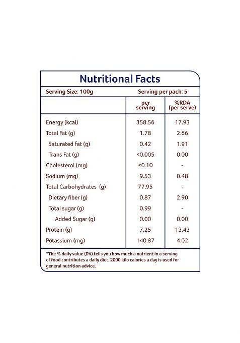 Organic Tattva Organic White Poha – Nutrient-Rich Flattened Rice | 500 Gram