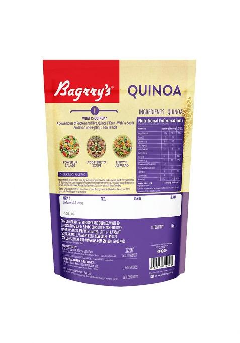 Bagrry’s Quinoa – Gluten-Free High-Protein Superfood | 1kg