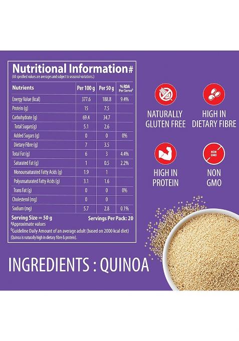 Bagrry’s Quinoa – Gluten-Free High-Protein Superfood | 1kg