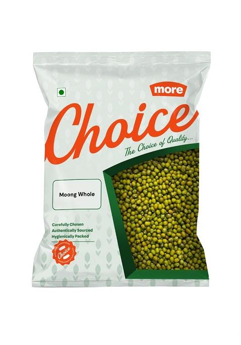 3S 3 S Pulses -No Preservatives Whole Moong, 1Kg (Green)