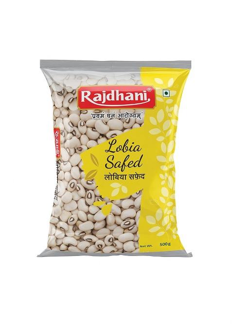 Rajdhani Lobhiya Safed, 500g