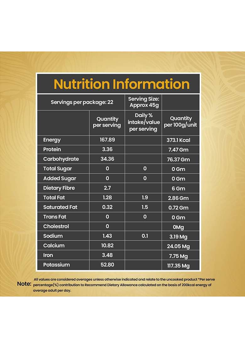 Daawat Black Rice Immuno Plus 1KG Pack - Superfood with High Protein, Rich Antioxidants, Minerals & Low Fat - Whole Grain - Indya