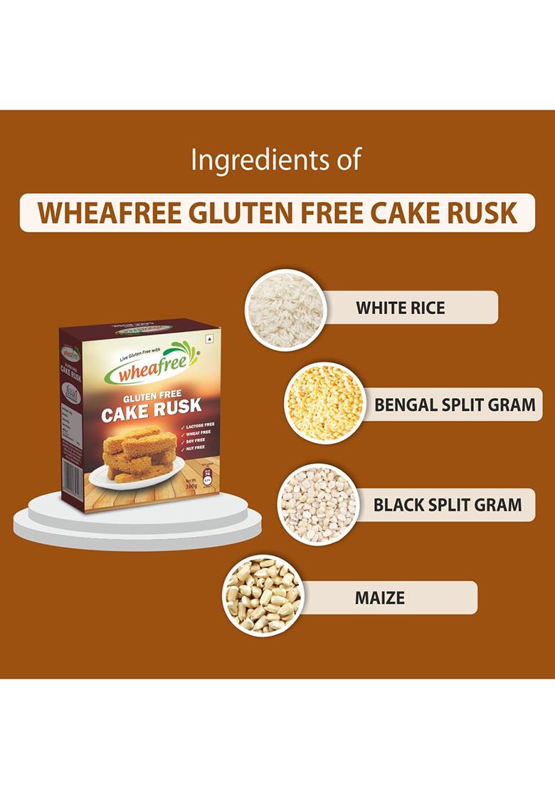 Wheafree Gluten-Free Cake Rusk Â€“ Crispy & Crunchy Tea-Time Toast
