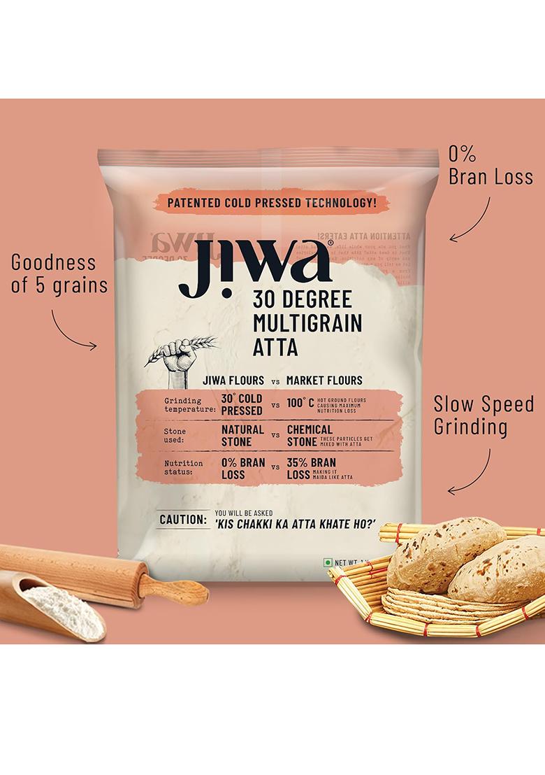 Jiwa 30 Degree Multigrain Flour / Atta