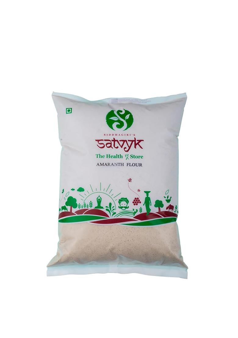 S Siddhagiri'S Satvyk The Health Re Store Amaranth Flour(500Gm)Stoneground Rajgira Atta