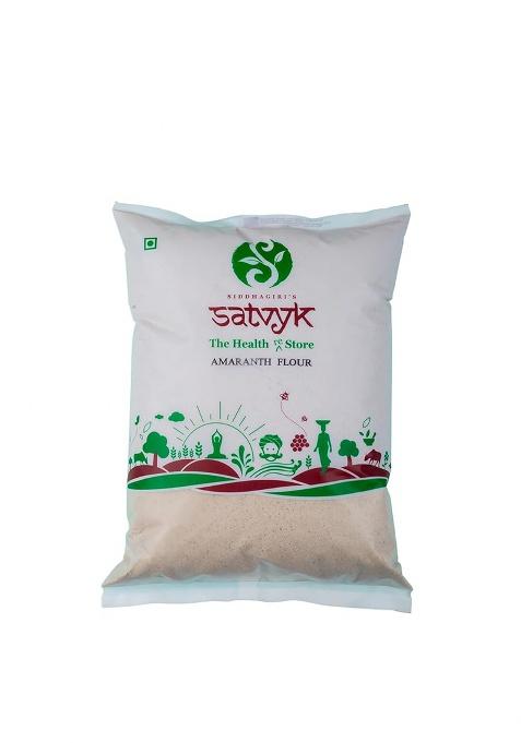 S Siddhagiri'S Satvyk The Health Re Store Amaranth Flour(500Gm)Stoneground Rajgira Atta