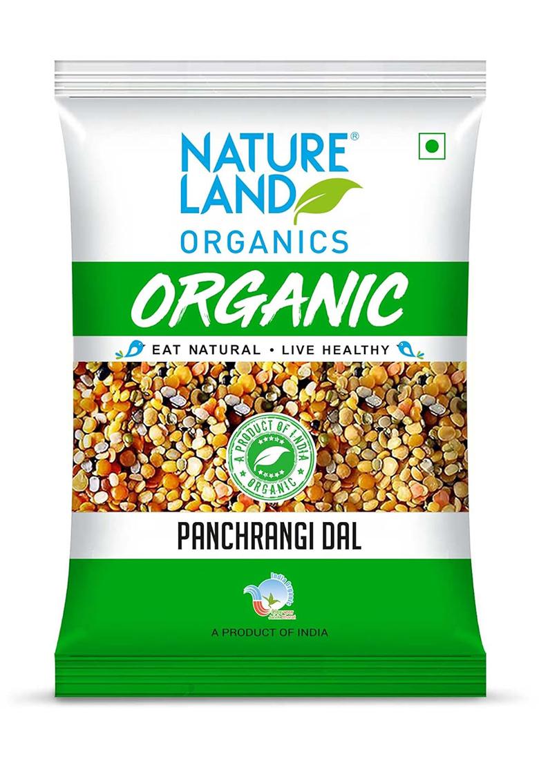 Natureland Organics Panchrangi Dal/Mix Dal 1 Kg