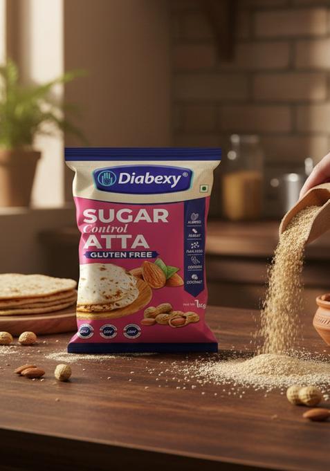 Diabexy Atta Gluten Free Sugar Control for Diabetics- 1 kg