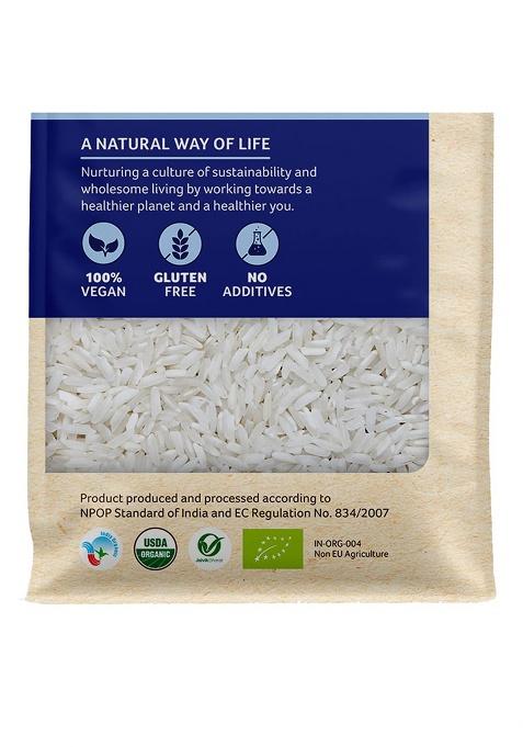 Organic Tattva Organic Idli Unpolished Rice, 1KG | All Natural, Enriched with Dietary Fibers & Nutrients