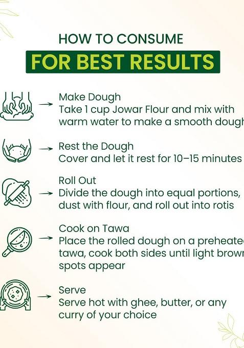 Farm Veda Jowar Flour (Sorghum Flour)