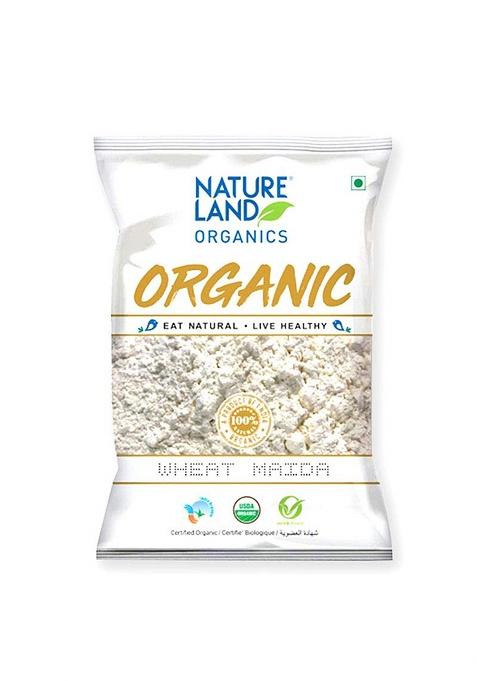 Natureland Organics Wheat Maida 500 Gmorganic Maida