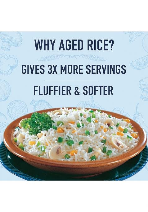 India Gate Daily Premium Aged Basmati Rice 1Kg
