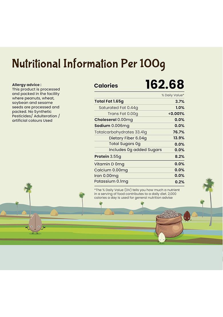 Rajamudi â€“ Authentic Rice (Unpolished) 1kg â€“ Certified Organic 100% Pure, Rich in antioxidants, Low GI High Zinc Non-GMO Grown without Pesticides & Chemicals Pride of Karnataka