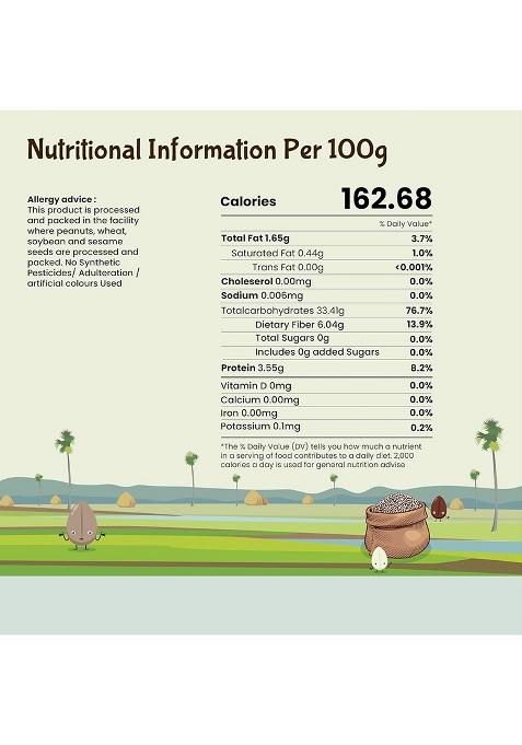 Rajamudi â€“ Authentic Rice (Unpolished) 1kg â€“ Certified Organic 100% Pure, Rich in antioxidants, Low GI High Zinc Non-GMO Grown without Pesticides & Chemicals Pride of Karnataka