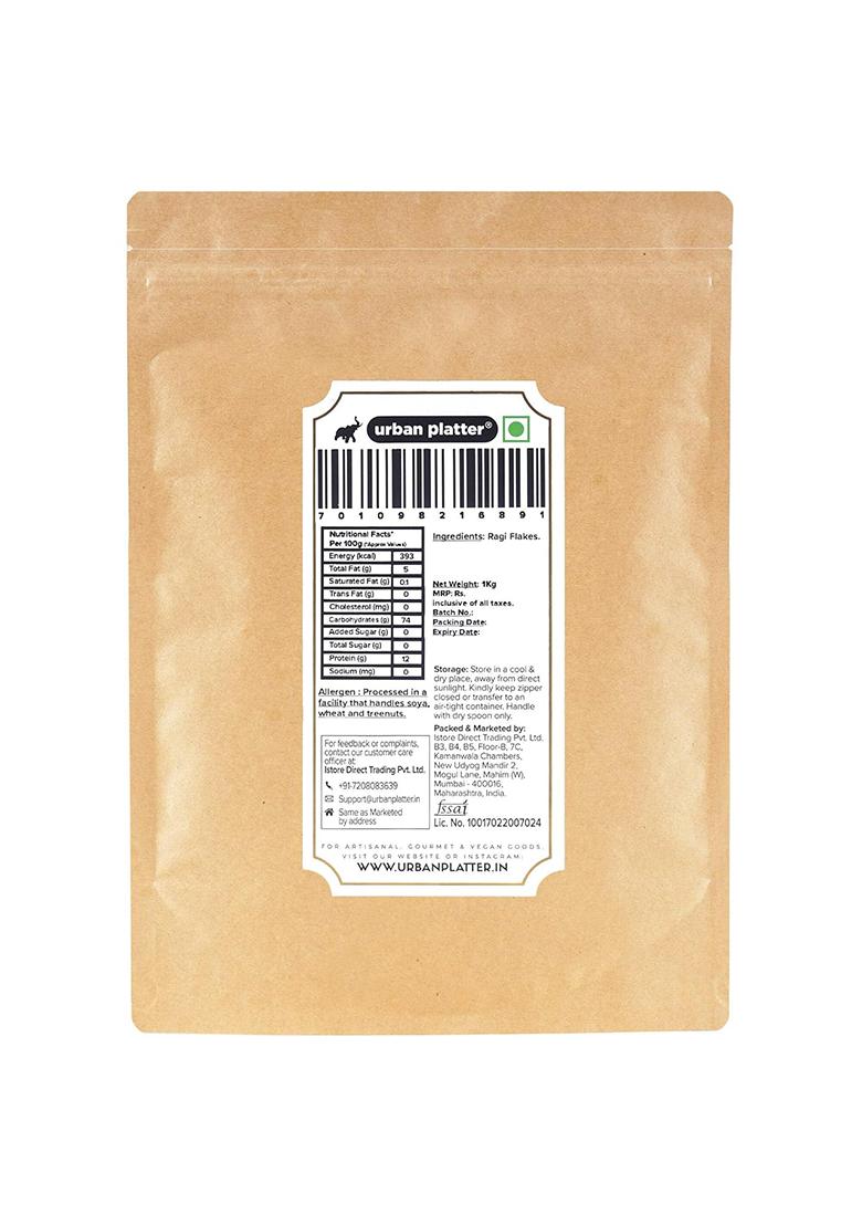 Urban Platter Finger Millet Flakes (Ragi Poha, Nachani), 1kg