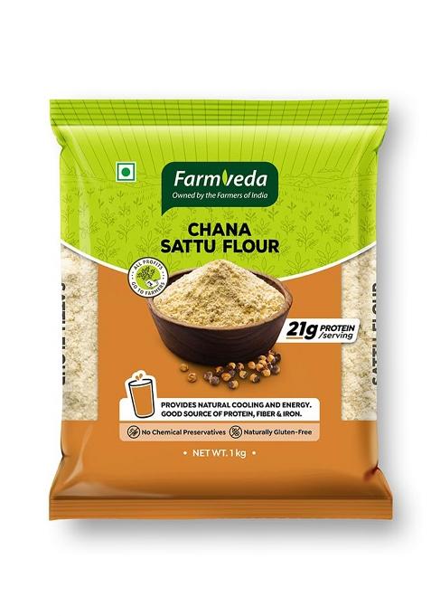 Farm Veda Channa Sattu Flour
