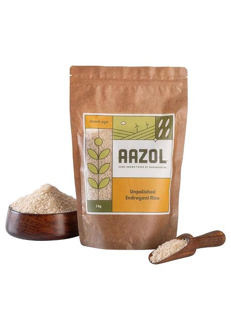 Aazol Unpolished Indrayani Rice
