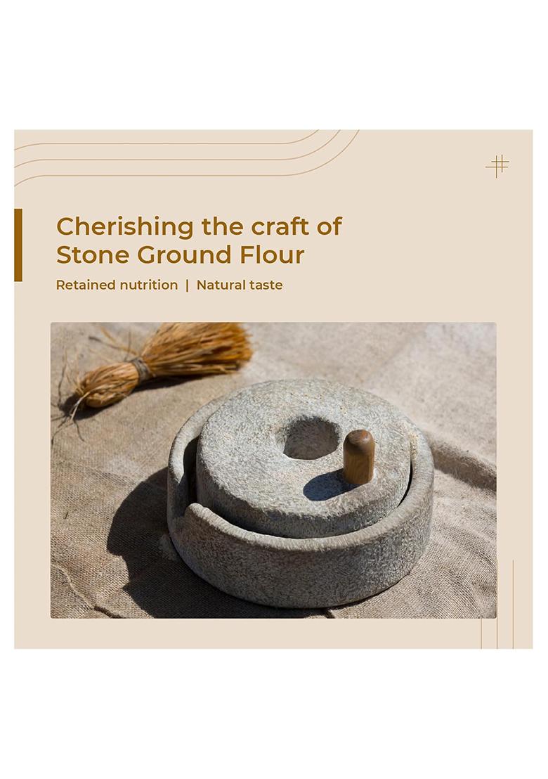 The Millet Company Pre-Soaked Foxtail Millet Flour, Kangni, Korralu, Navane, Gluten Free, Unpolished, High Fibre Flour