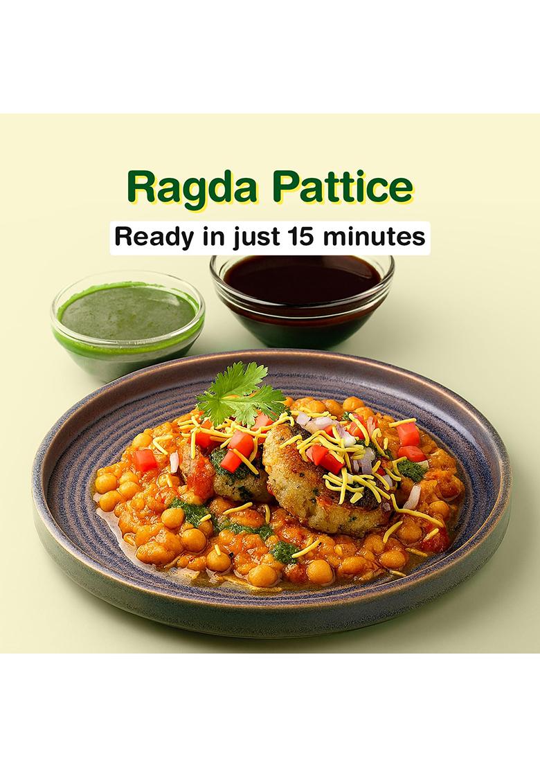 Freshcon Cooked White Pea | Pack of 2 | Ready-to-Eat | High Protein & Fiber | No Soaking or Boiling | Ideal for Ragda, Curries, Chaats & Salads | 100% Natural