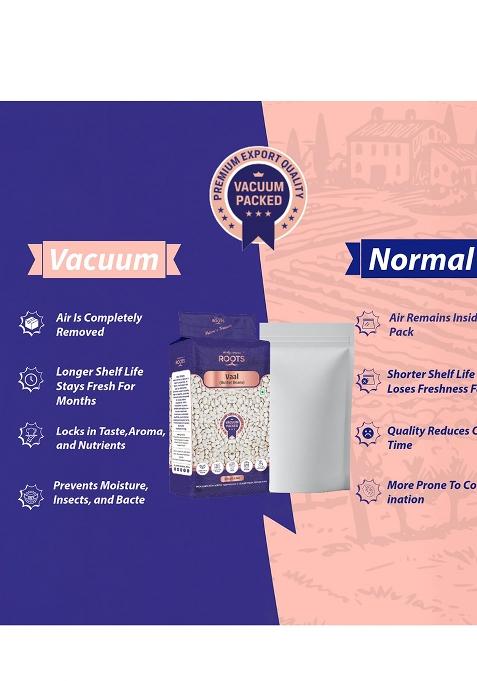 Wings Impex Roots Vaal Butter Beans 500 Gram | Premium Surti Protein & Fiber Rich Pulses Hygienically Packed Vacuum Preservative Free Fresh Natural Indian Lentils Wholesome Plant-Based