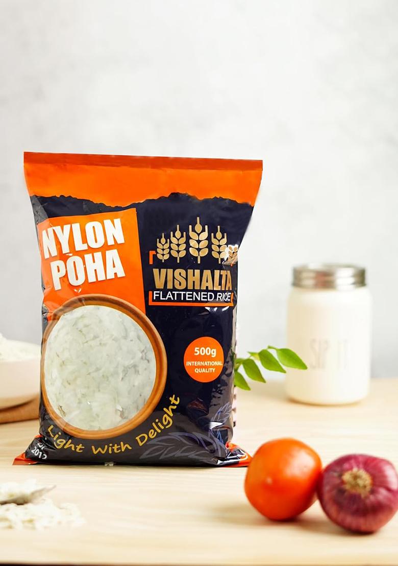 Vishalta Nylon Poha For Chivda Thin 500 Gm