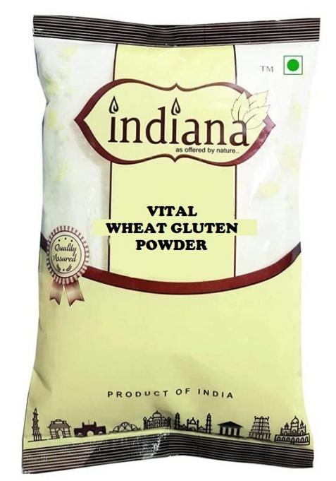 Indiana As Offered By Nature Wheat Gluten Powder, Baking Essential High Protein And Flour(400Gm)