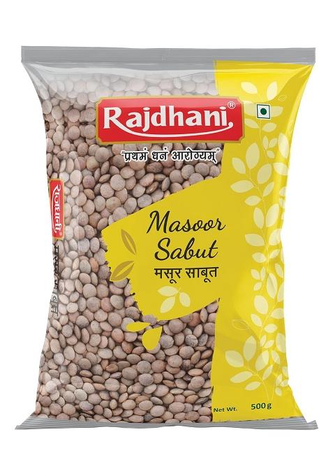 Rajdhani Masoor Sabut, 500G
