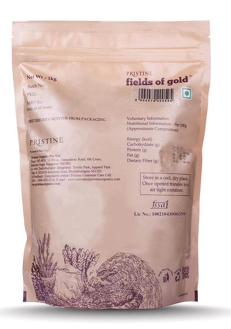 Pristine Fields Of Gold Black Rice, 1 Kg