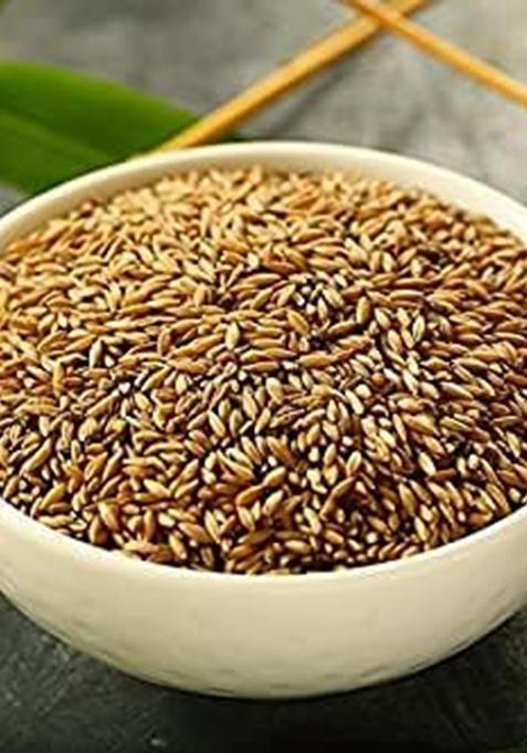 Sri Sai Forestry Bamboo Rice 1Kg Ready To Use, Brown Small Grain,Unpolished Mulayari, Chawal