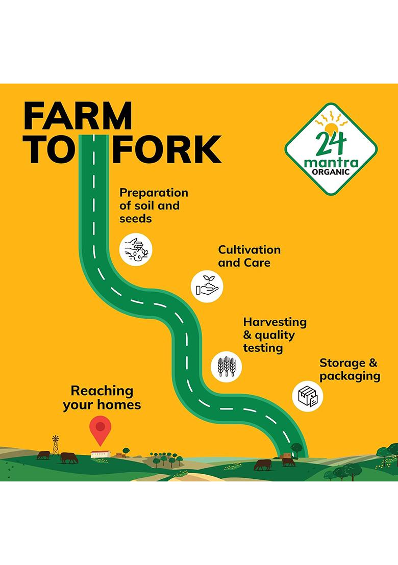 24 Mantra Organic Unpolished Rajma/Kidney Beans/Guggilu