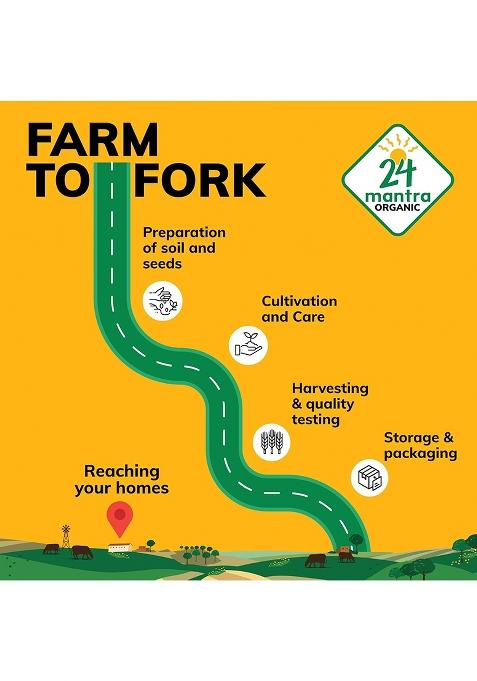 24 Mantra Organic Unpolished Rajma/Kidney Beans/Guggilu