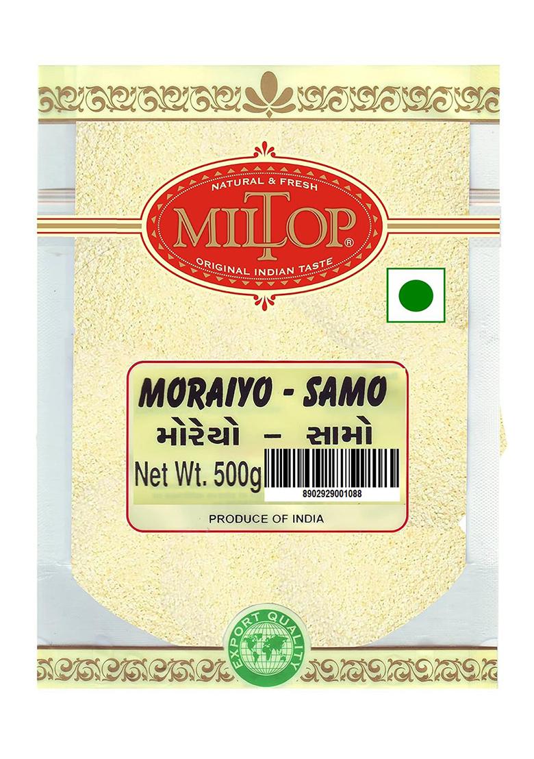 Miltop Moraiya Whole (Samo) – Sama Chawal (Fasting Rice) | 1 kg (500g x 2)