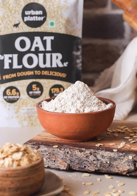Urban Platter Oats Flour – Gluten-Free Whole Oats Flour | 500g