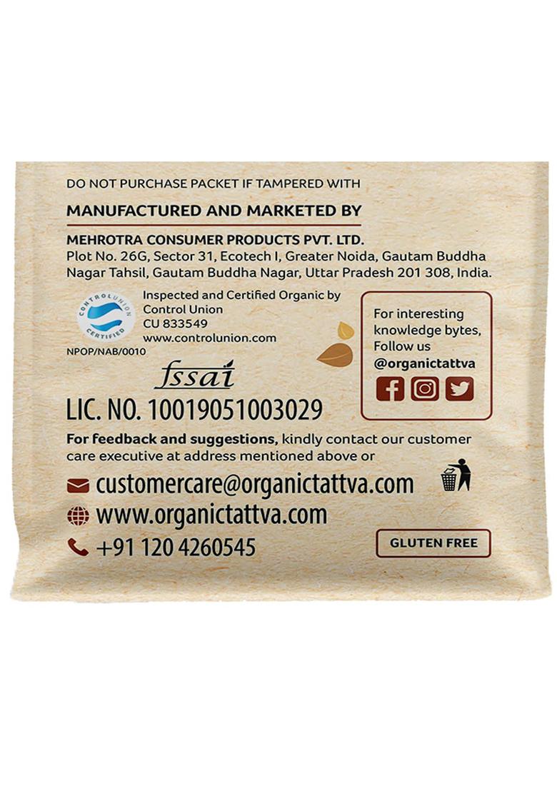Organic Tattva Organic Ragi Flour – Gluten-Free Ragi Atta | 500 Gm