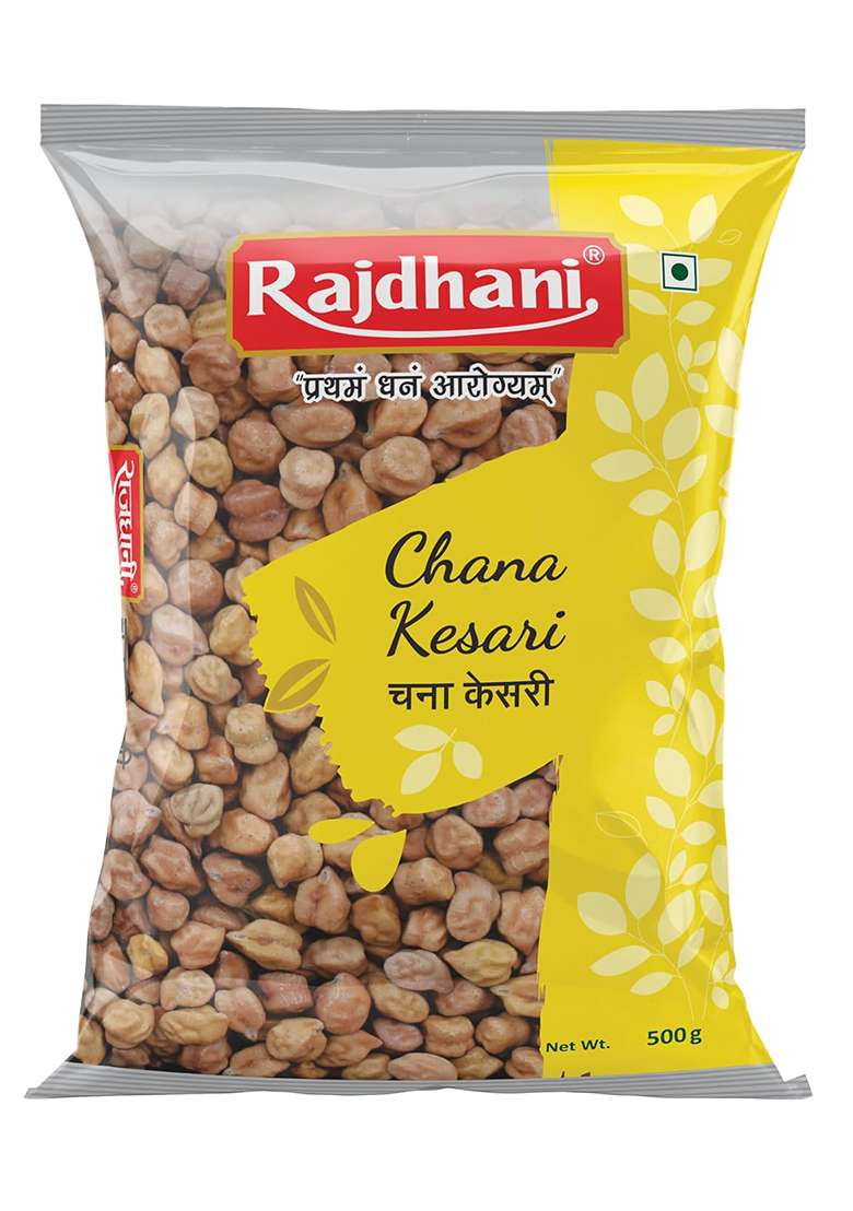 Rajdhani Chana Kesri – Premium Quality Chana Dal | 500g - Indya