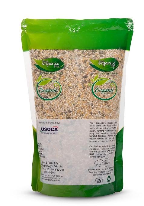 Pearl Organic Fresh Multigrain Dalia – High-Fibre Multigrain Porridge | 500 gm