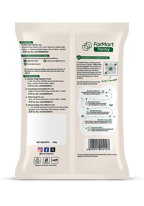 Farmart Pantry Whole Moong – Pure Unpolished Green Gram | 500g