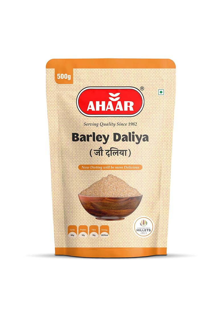 Ahaar Barley Daliya | Jau Ka Daliya (500 gm)