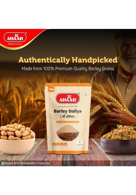 Ahaar Barley Daliya | Jau Ka Daliya (500 gm)