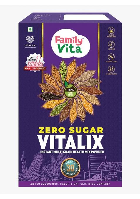 Babyvita Arbanox Family Vita Vitalix – Natural Multigrain Health Mix | 300GM