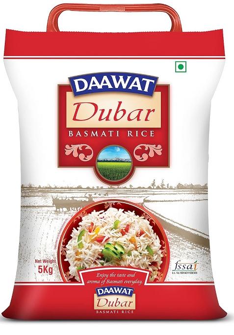 Daawat Dubar, Full Grain, Aged, Aromatic Basmati Rice(Old), 5 Kg