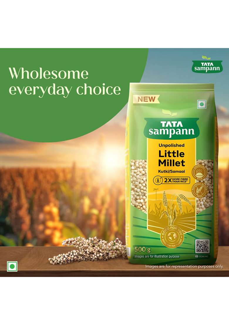 Tata Sampann Unpolished Little Millet, 500 g - Indya