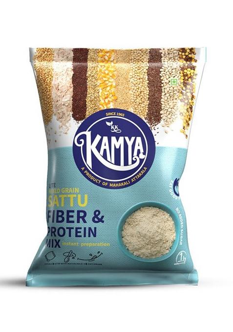 Kk Kamya Lite Mixed Grain Sattu – Natural High-Protein Sattu Drink | Pack of 2 (2Kg)