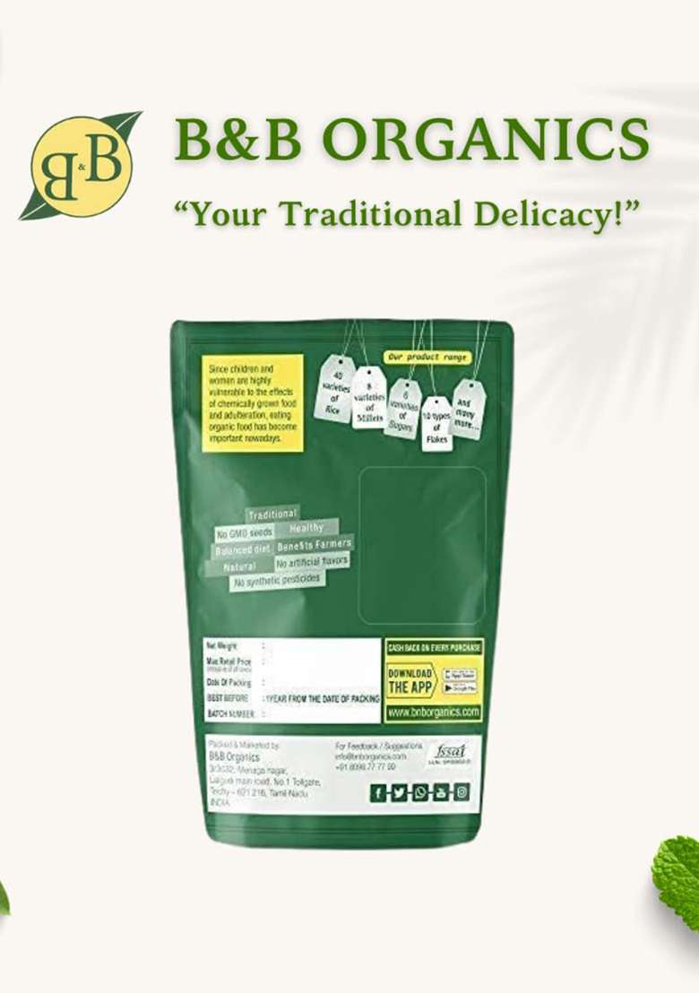 B&B Organics White Horse Gram – Traditional Vellai Kollu Paruppu | 1kg - Indya