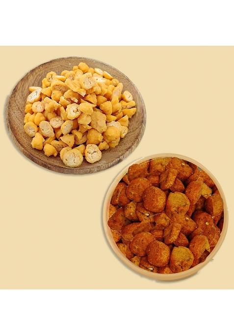 Being Bania Besan Gatta & Moong Dal Mangodi – Rajasthani Handmade Combo | 250g + 250g