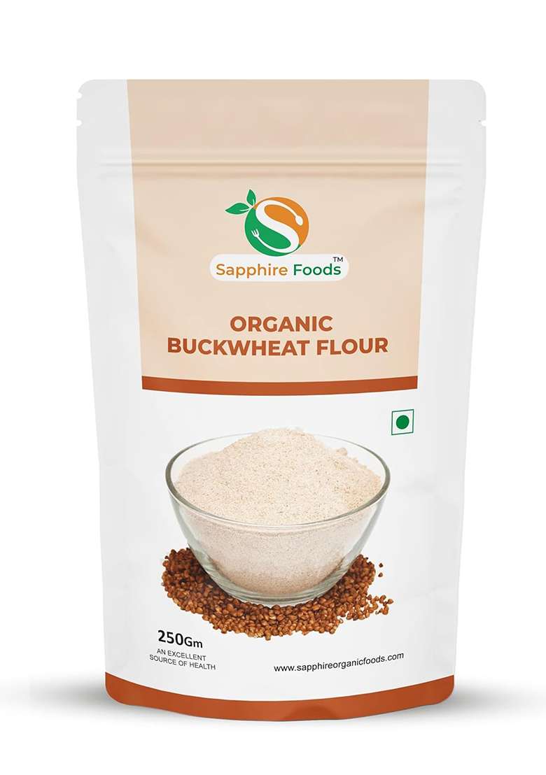 Sapphire Foods Organic Buckwheat flour-1kg - Indya