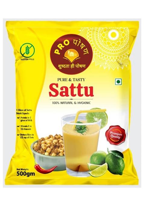 Pro Poshan Sattu Powder – Natural Roasted Chana Flour | 500gm