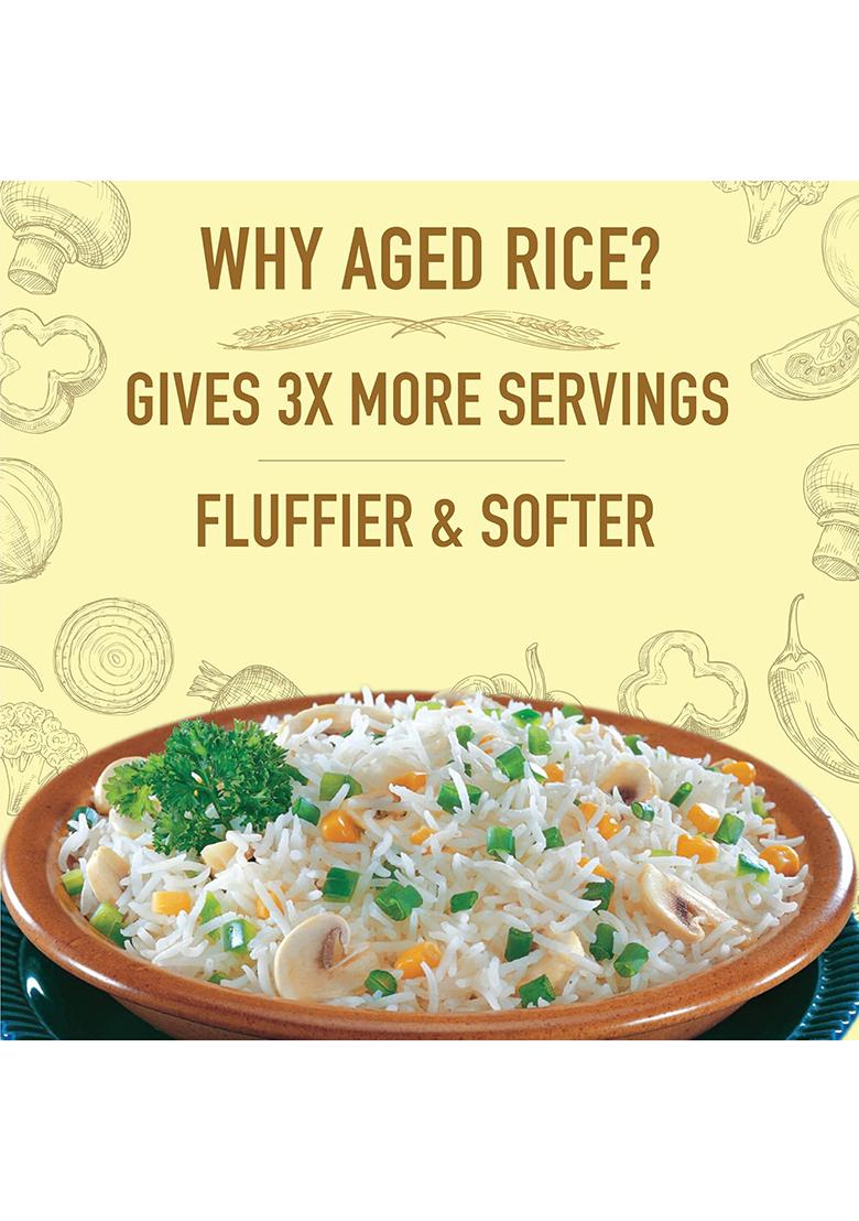 India Gate Everyday Raw and Aged Basmati Rice 1Kg