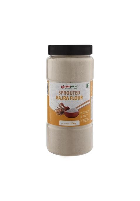 Nutriplato enriching lives Sprouted Bajra Flour, 700g